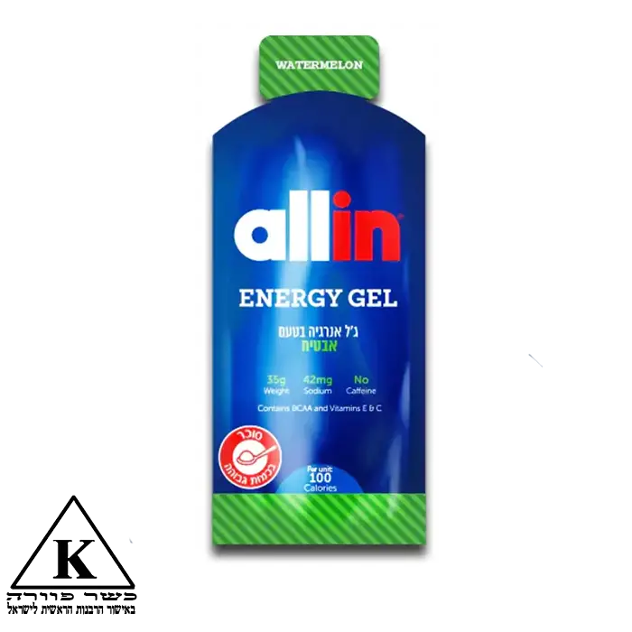 12 יח' ג'ל אנרגיה אול אין allin כשר