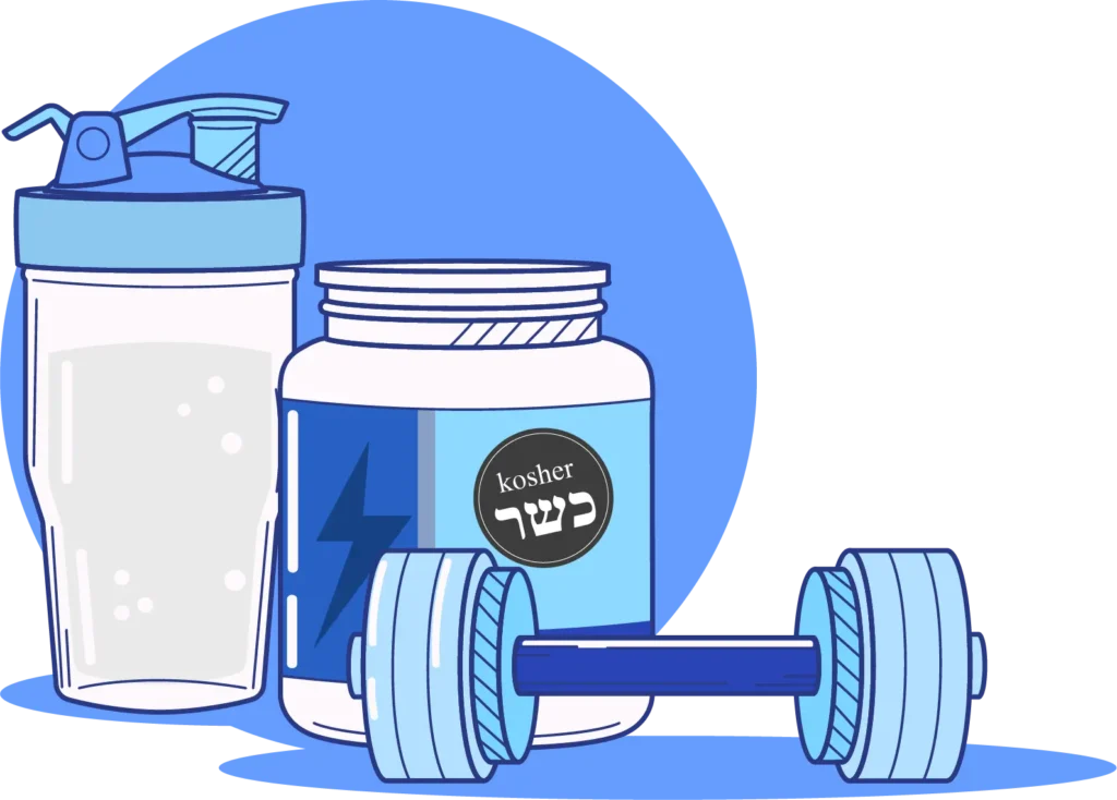 מגוון אבקות חלבון כשרות