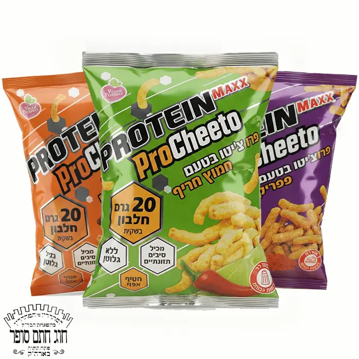 3 יח' מיקס פרוצ'יטו חלבון Protein MAXX כשר טבעוני
